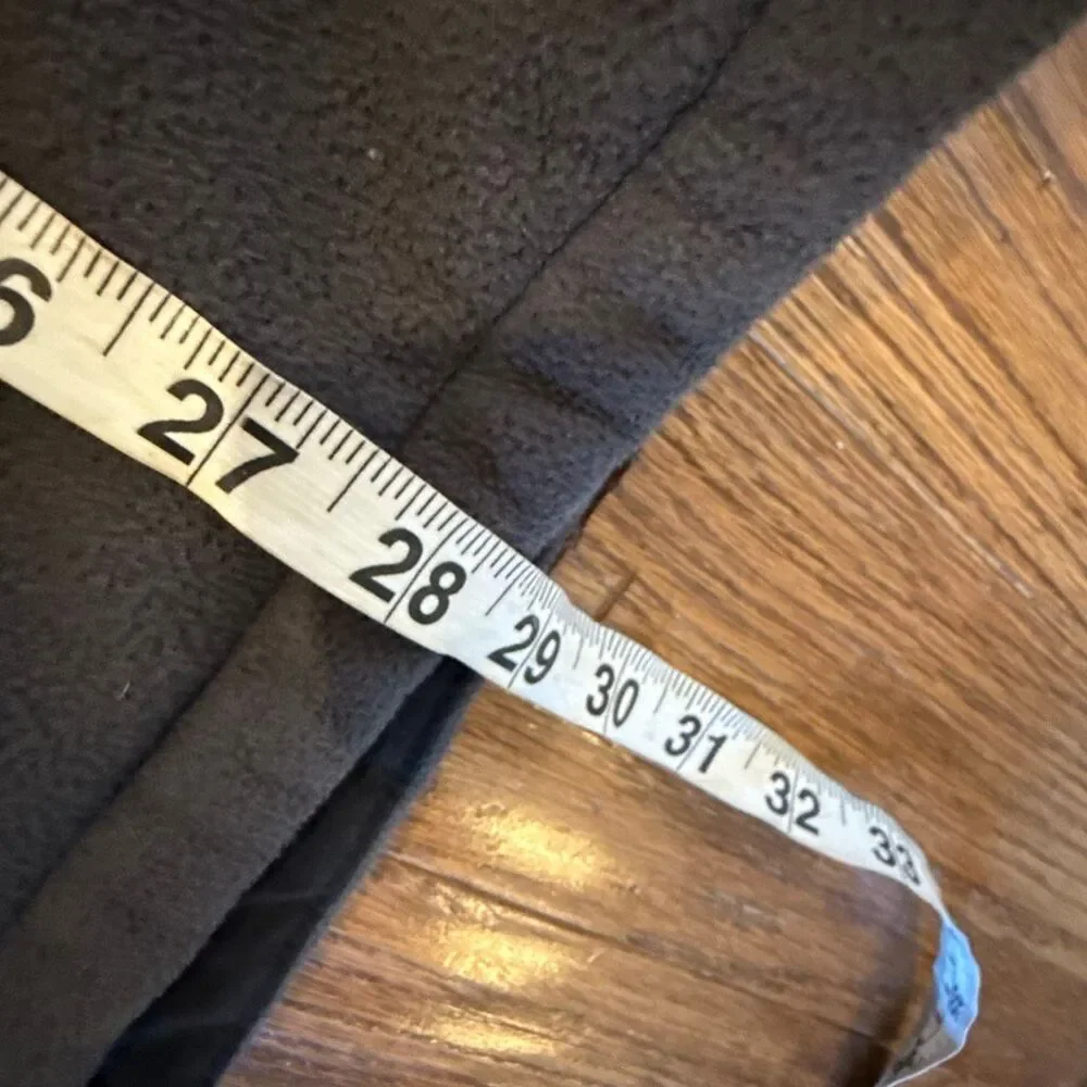 The North Face men’s grey full zip fleece jacket size XL